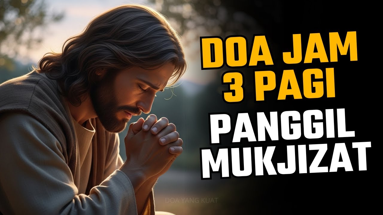 INILAH DOA JAM 3 PAGI UNTUK MEMANGGIL KEAJAIBAN BESAR DALAM HIDUPMU!