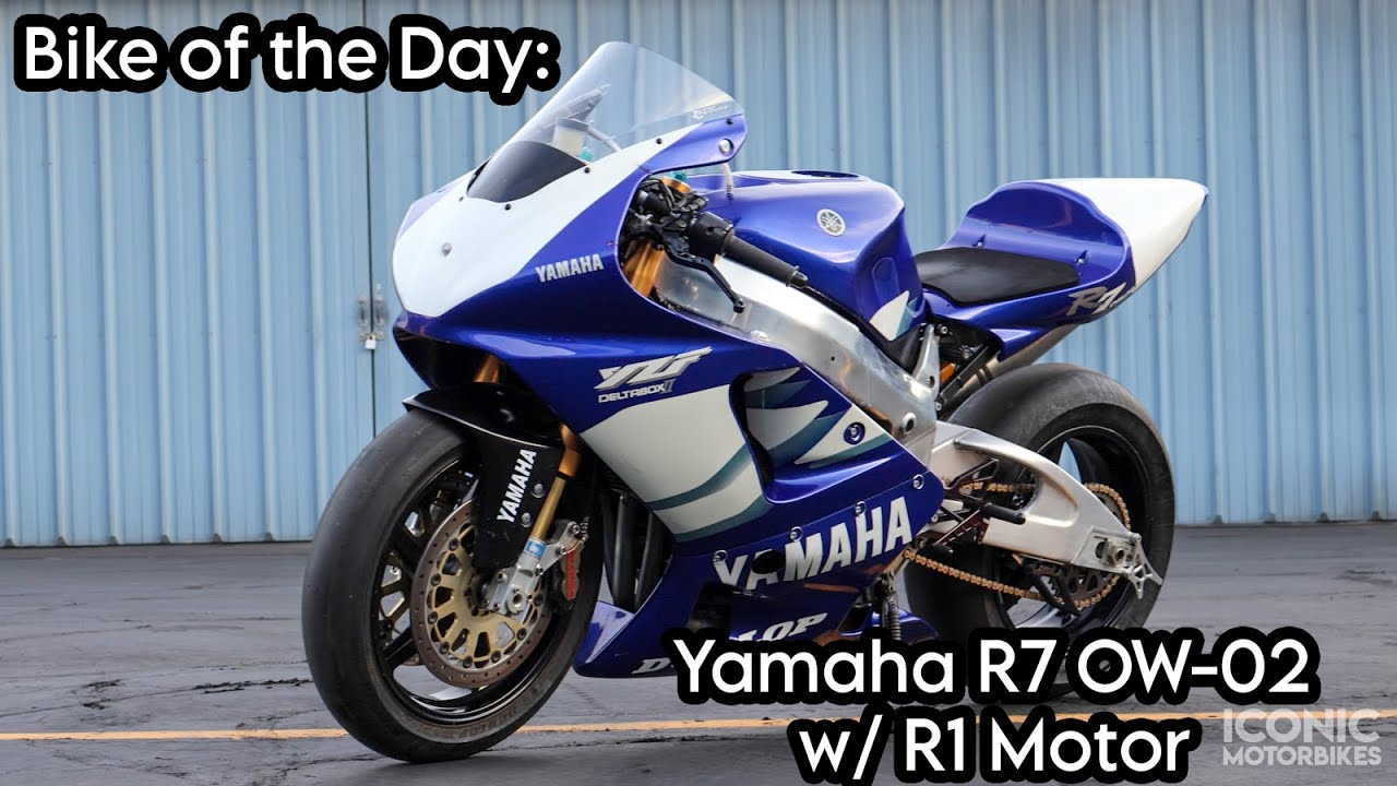 Мотоцикл дня: Yamaha R7 с двигателем R1