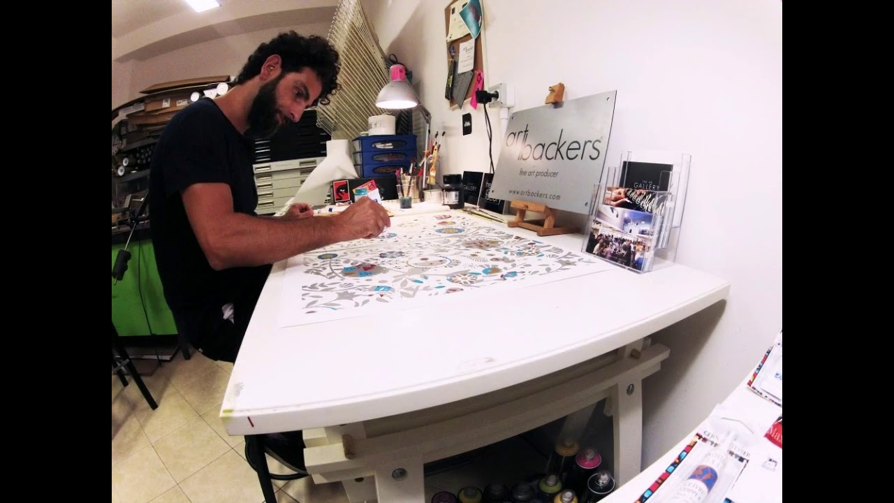 Giorgio Casu Tree of Life - Time Lapse Painting