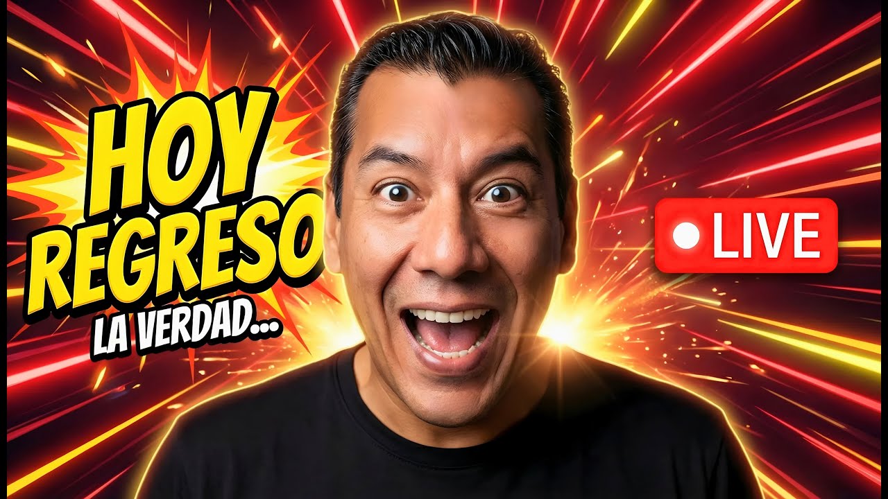 La razón por la que DESAPARECÍ ¡Hoy lo explico TODO EN VIVO!