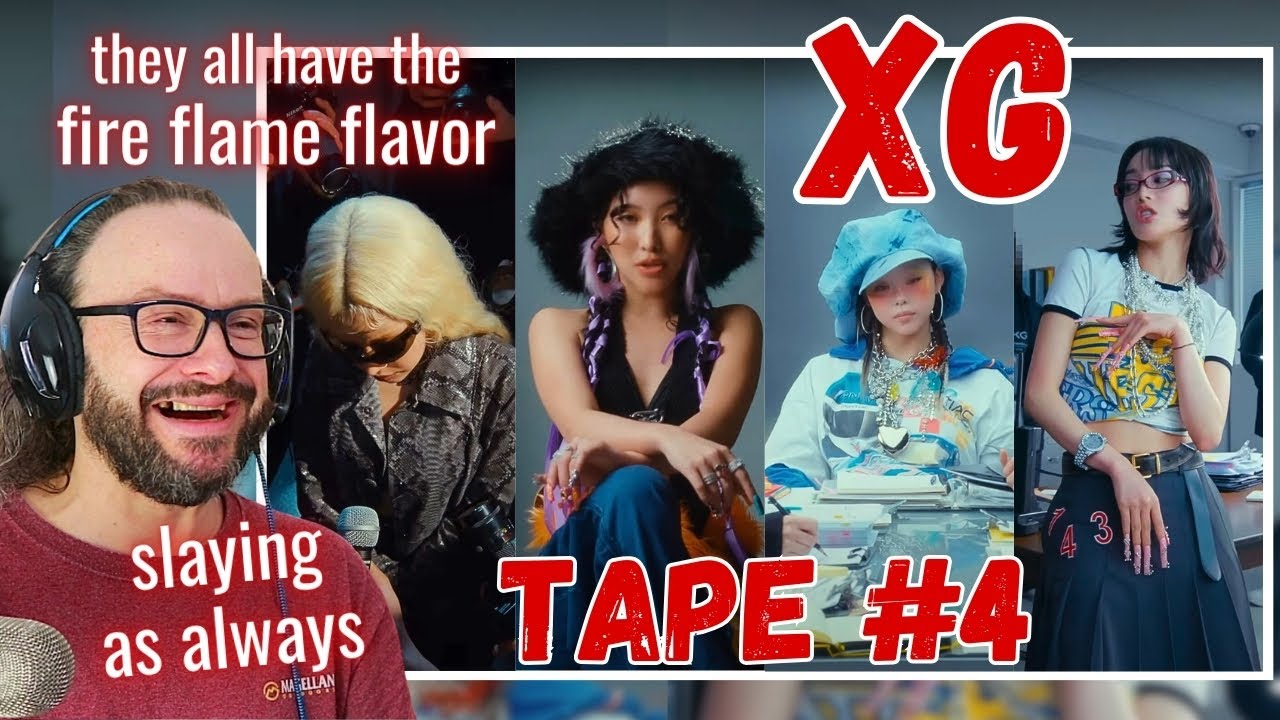 slayed!  XG - [XG TAPE #4] Harvey - Maya - Cocona - Jurin reaction