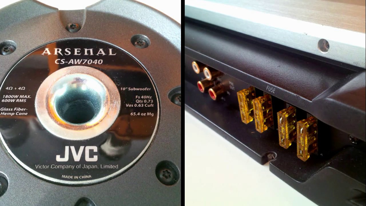 Alpine mrd m1005  JVC ARSENAL cs aw7040