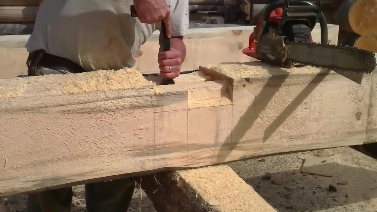log home and timber frame mortises