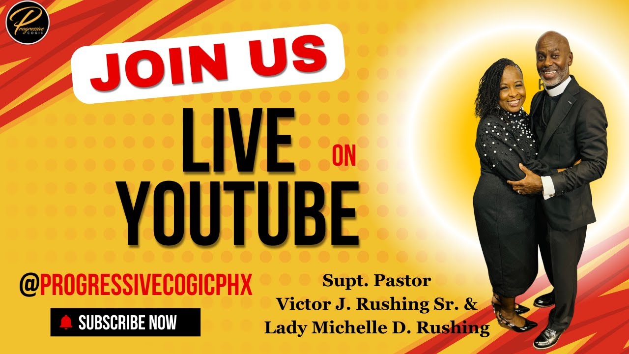 Join us Live on Youtube!