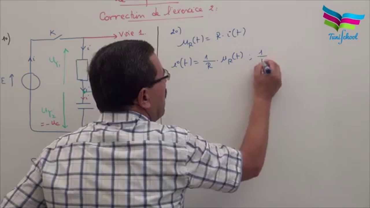 Correction de l'exercice 2 :Dipôle RC