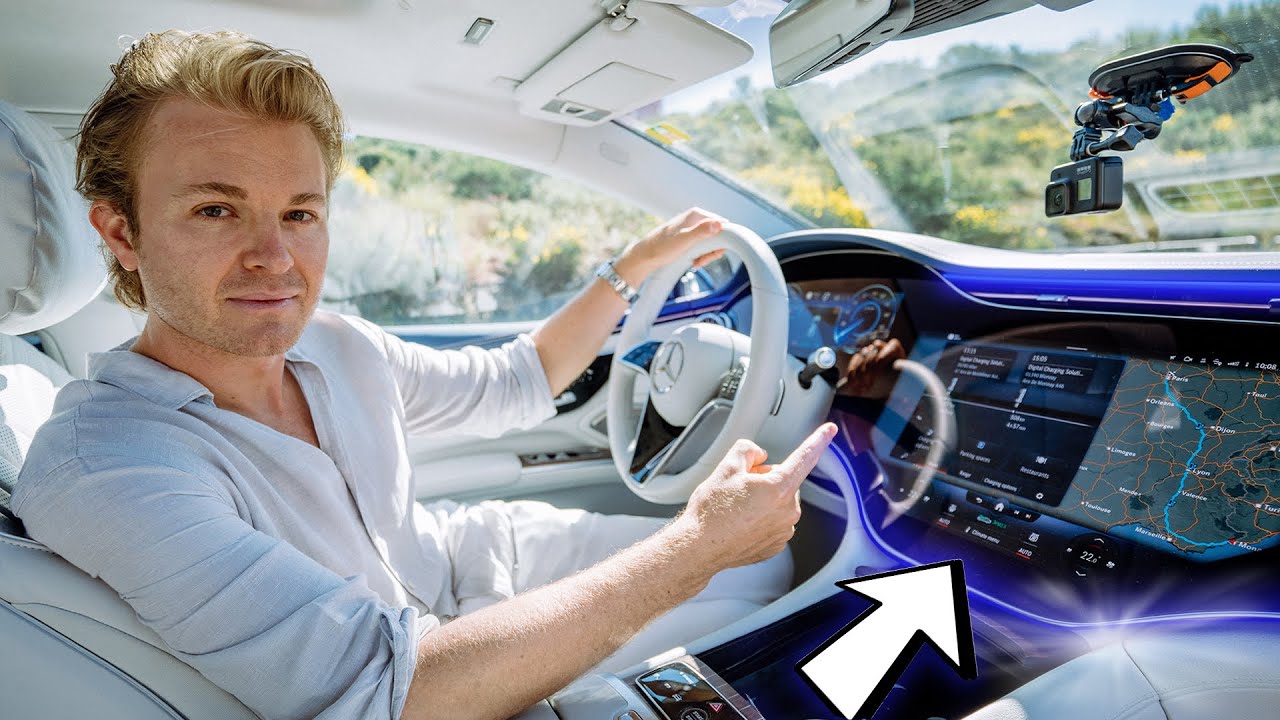 Das luxuriöseste Elektro-Auto in Monaco! Neuer Mercedes EQS | Nico Rosberg