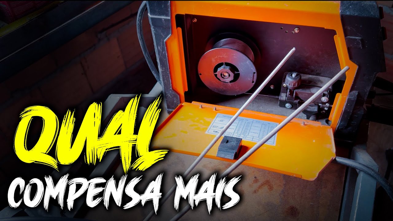 Eletrodo ou Arame Auto Protegido MIG SEM GAS ? Qual Compensa Mais na SERRALHERIA ?
