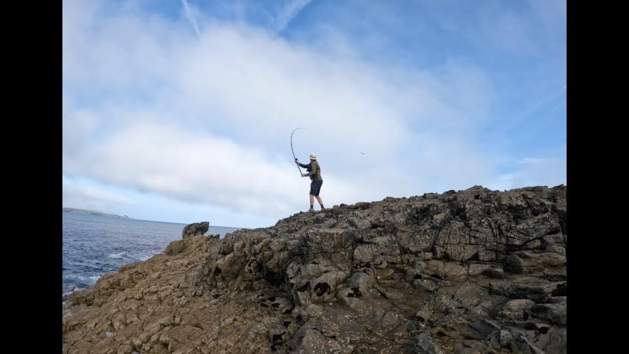 Fishing AT the North Pembrokeshire coast - A new rock venue close to Stumble head lighthouse 18/6/25
