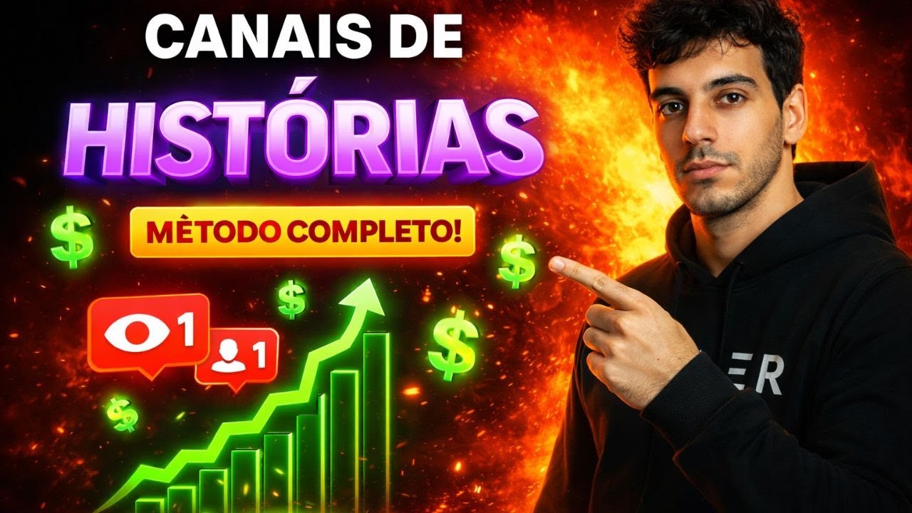 CRIANDO CANAL DE HISTÓRIAS COM VÍDEOS!