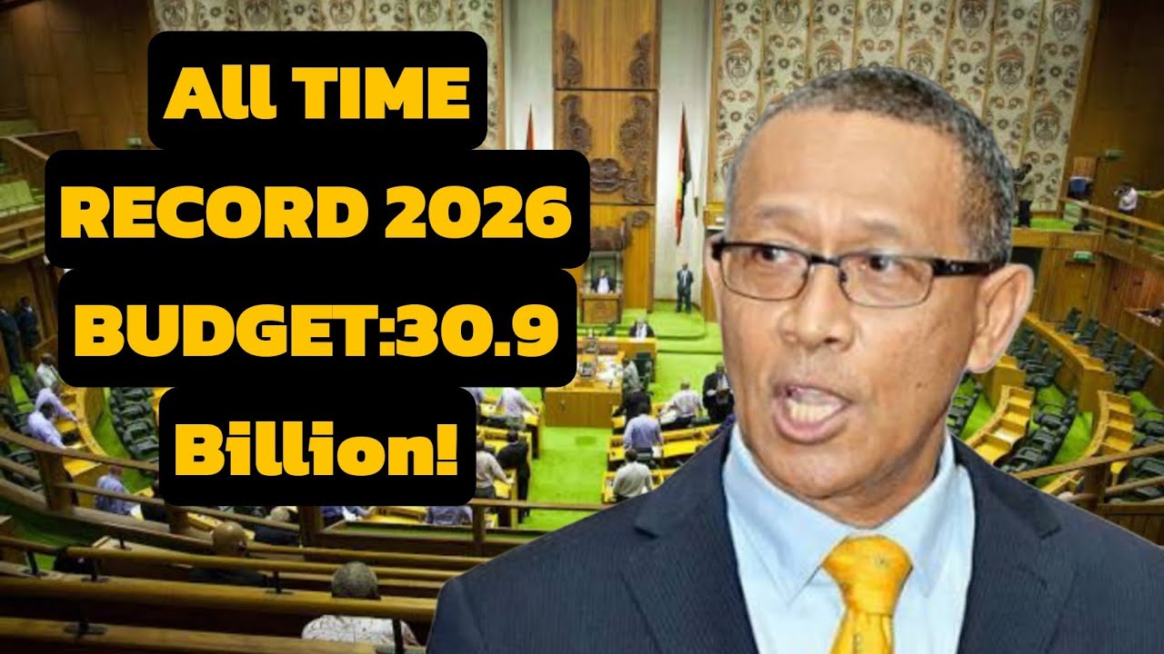 PNG 2026 National Budget: K30.9 Billion Record Budget by Treasurer Ian Ling-Stuckey | 25 Nov 2025