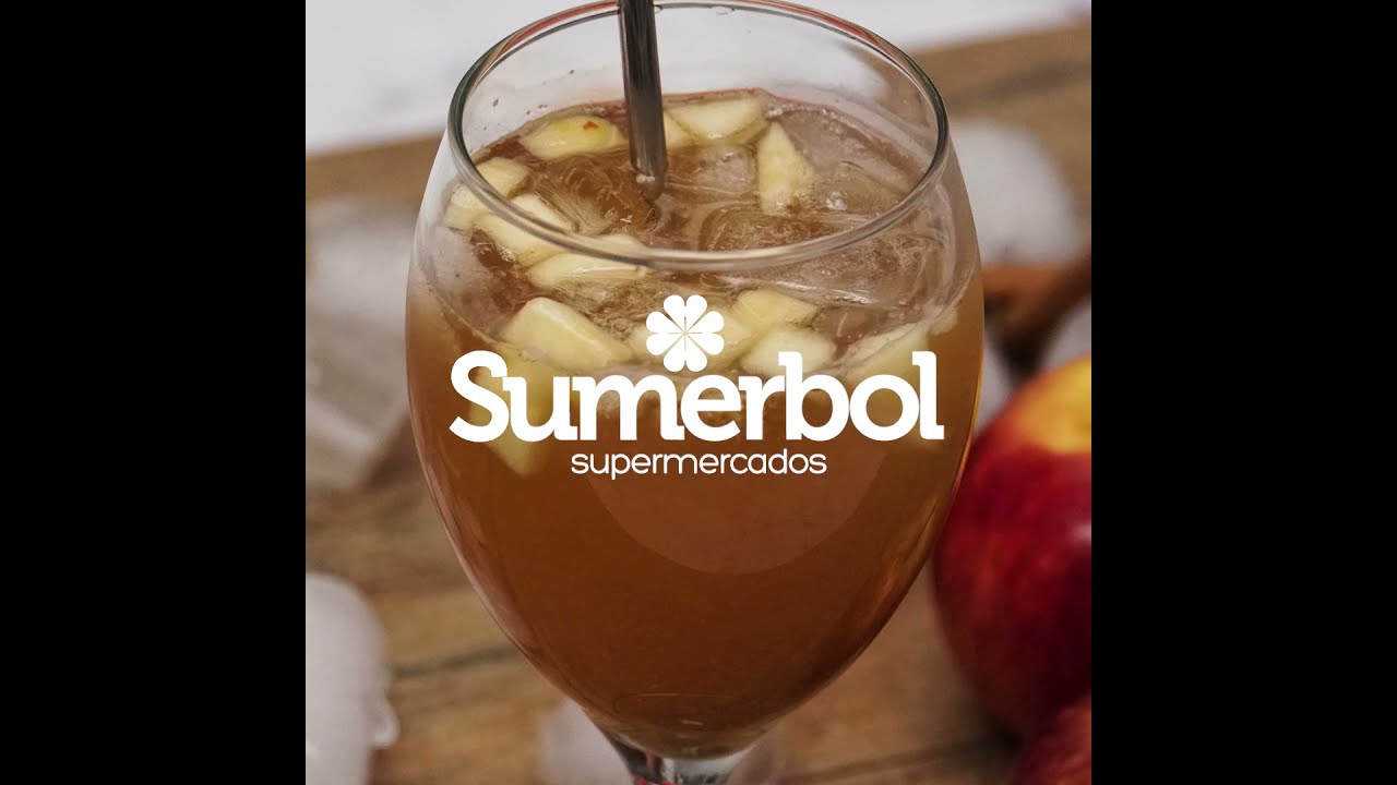 CHÁ PRETO GELADO COM MAÇÃ E GENGIBRE