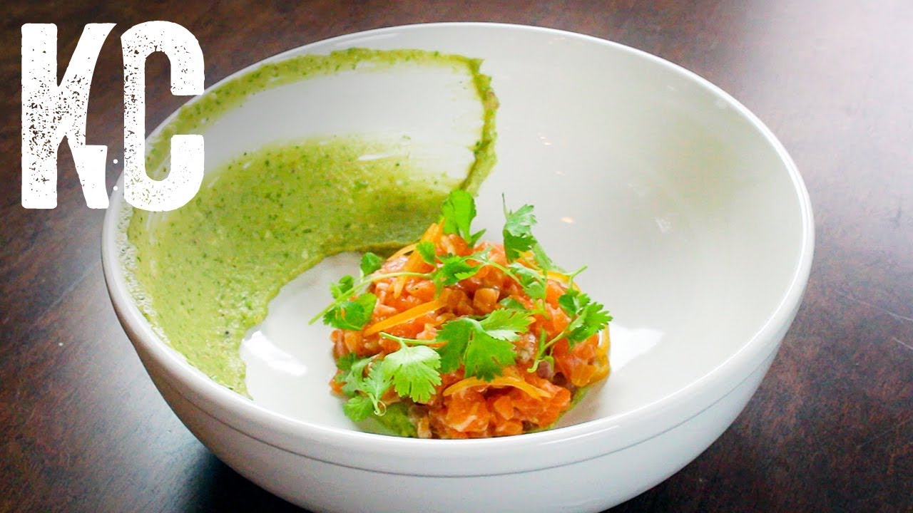 SALMON TARTARE RECIPE | with Avocado and Preserved Lemon