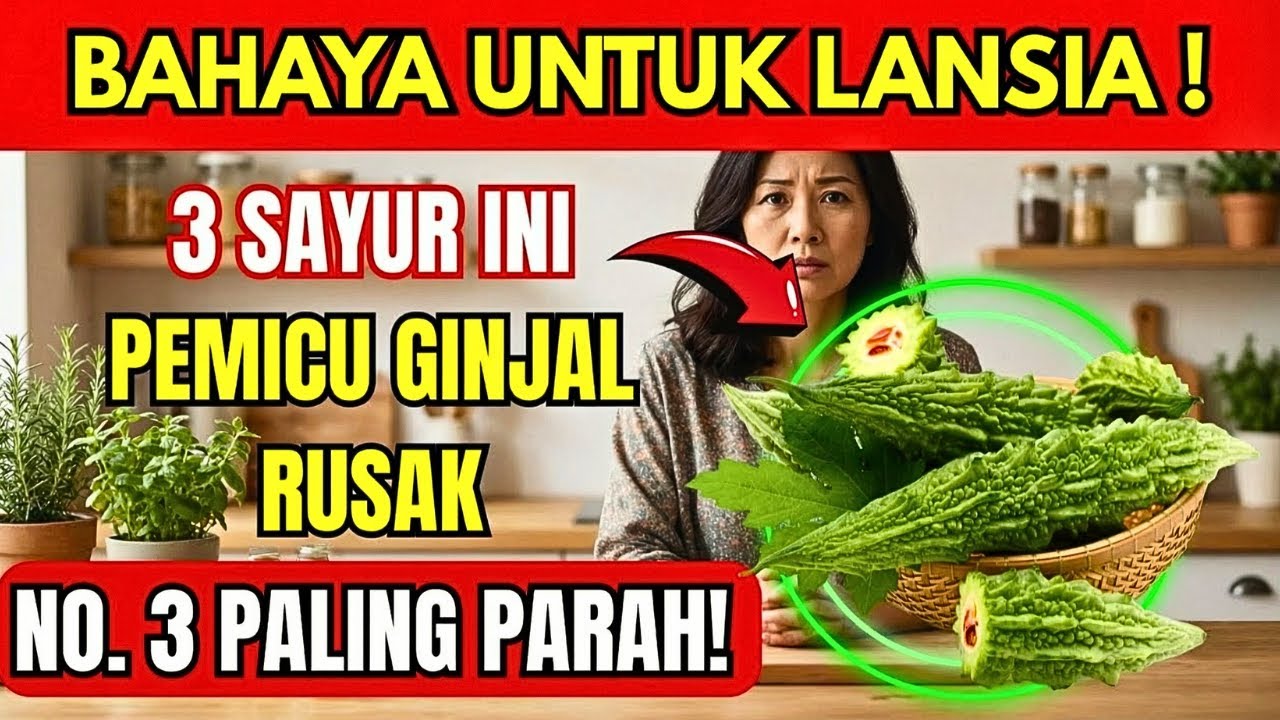 DOKTER BERI PERINGATAN! 3 Sayur Ini Bisa Merusak Ginjal Jika Dimakan Berlebihan!