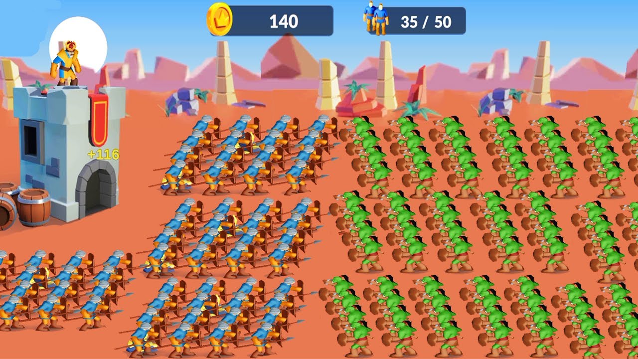 War and Defense  - Art of Battle #12   Android Gameplay