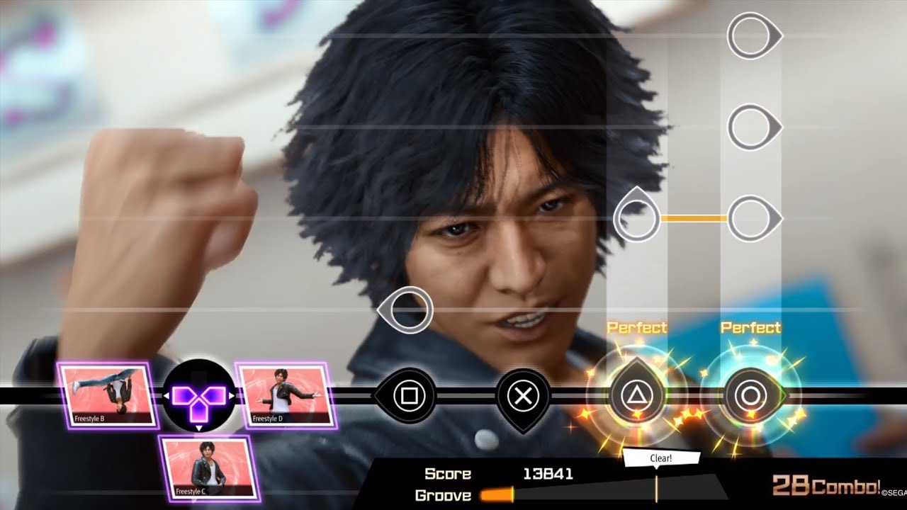 Lost Judgment - Lets Dance Full combo| School Dance Minigame