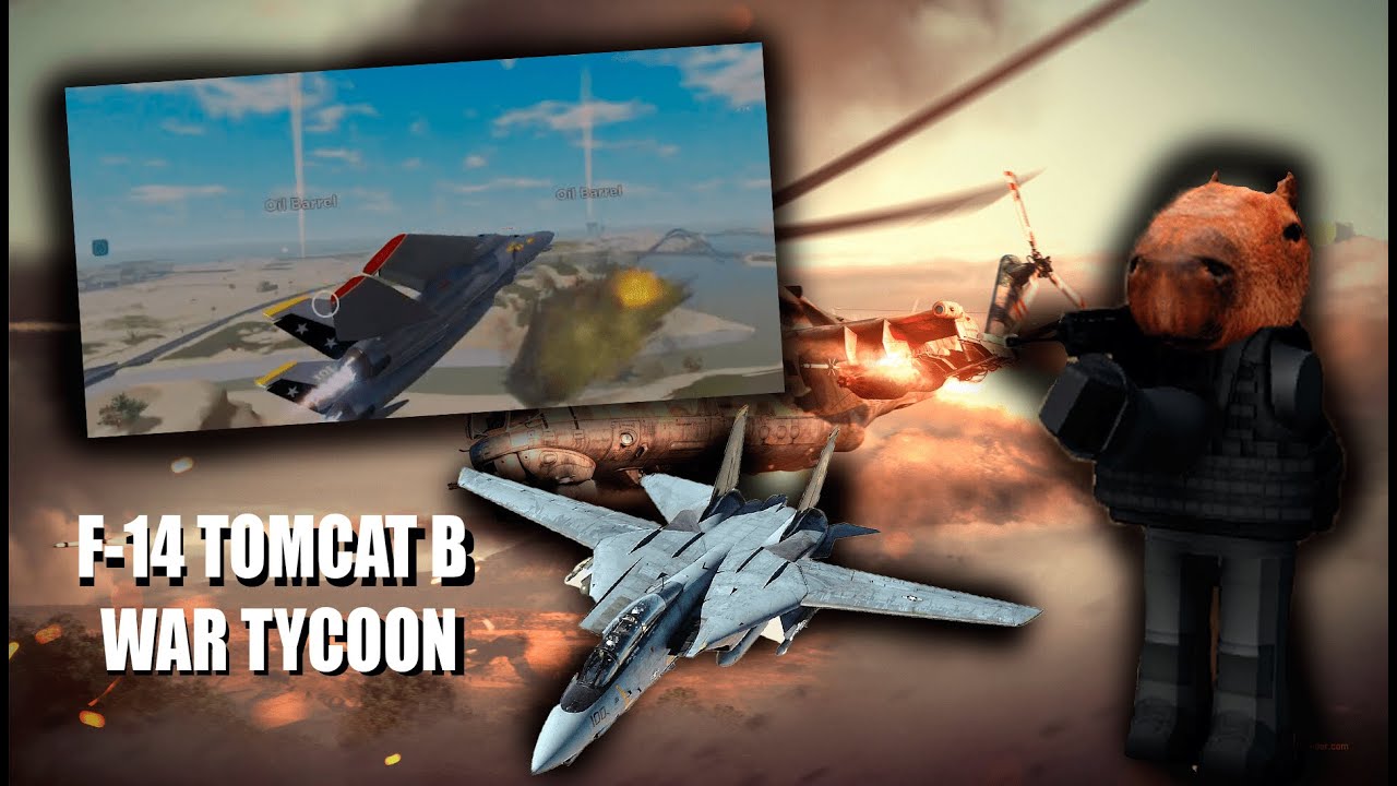 F-14 TOMCAT ЭТО ЛУЧШИЙ ТРАНСПОРТ В WAR TYCOON F-14 В WAR TYCOON