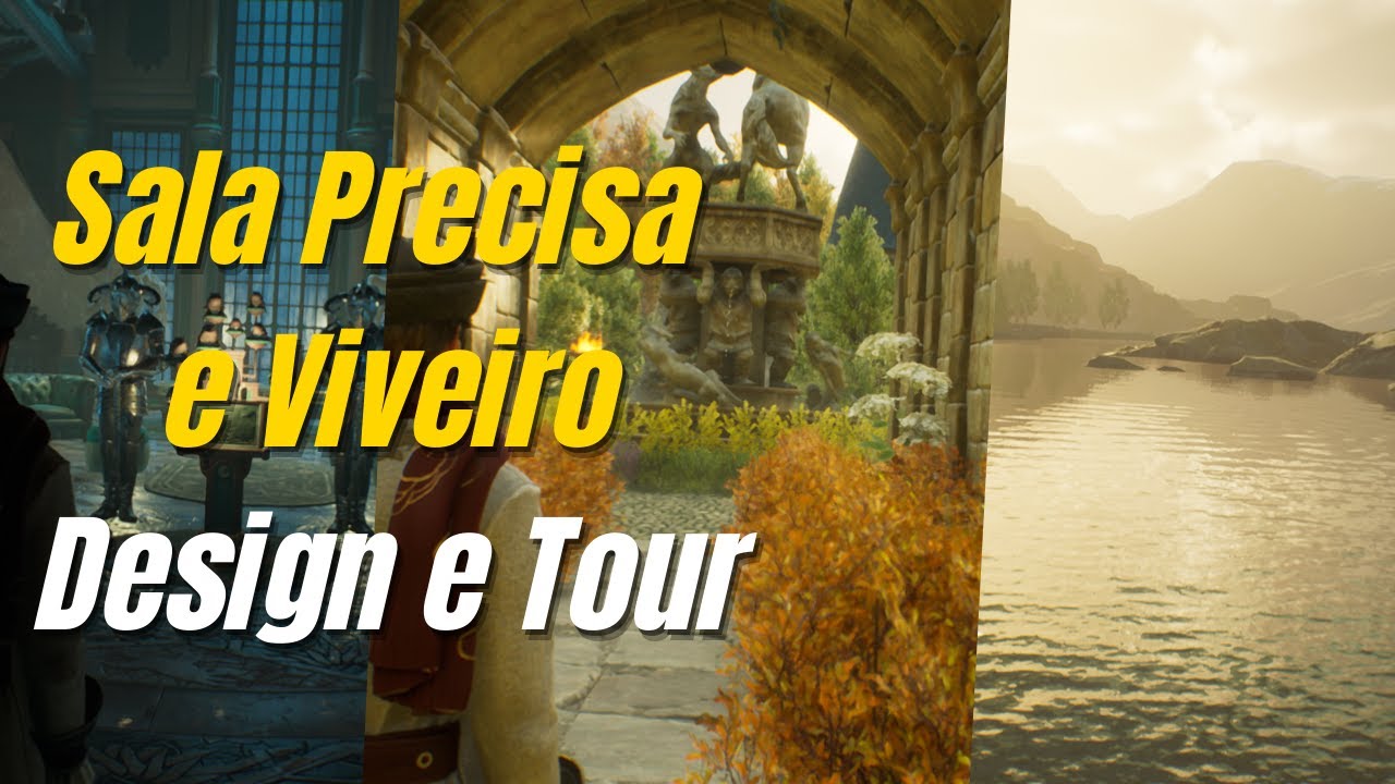 Hogwarts Legacy - Sala Precisa e Viveiro | Design e Tour