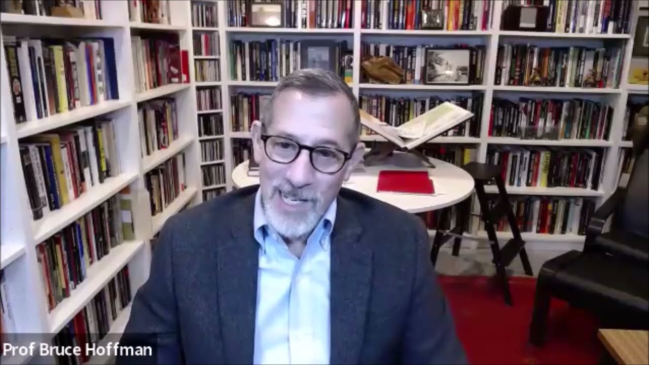 Prof Bruce Hoffman and Jacob Ware discuss their new book, 'God, Guns, and Sedition'