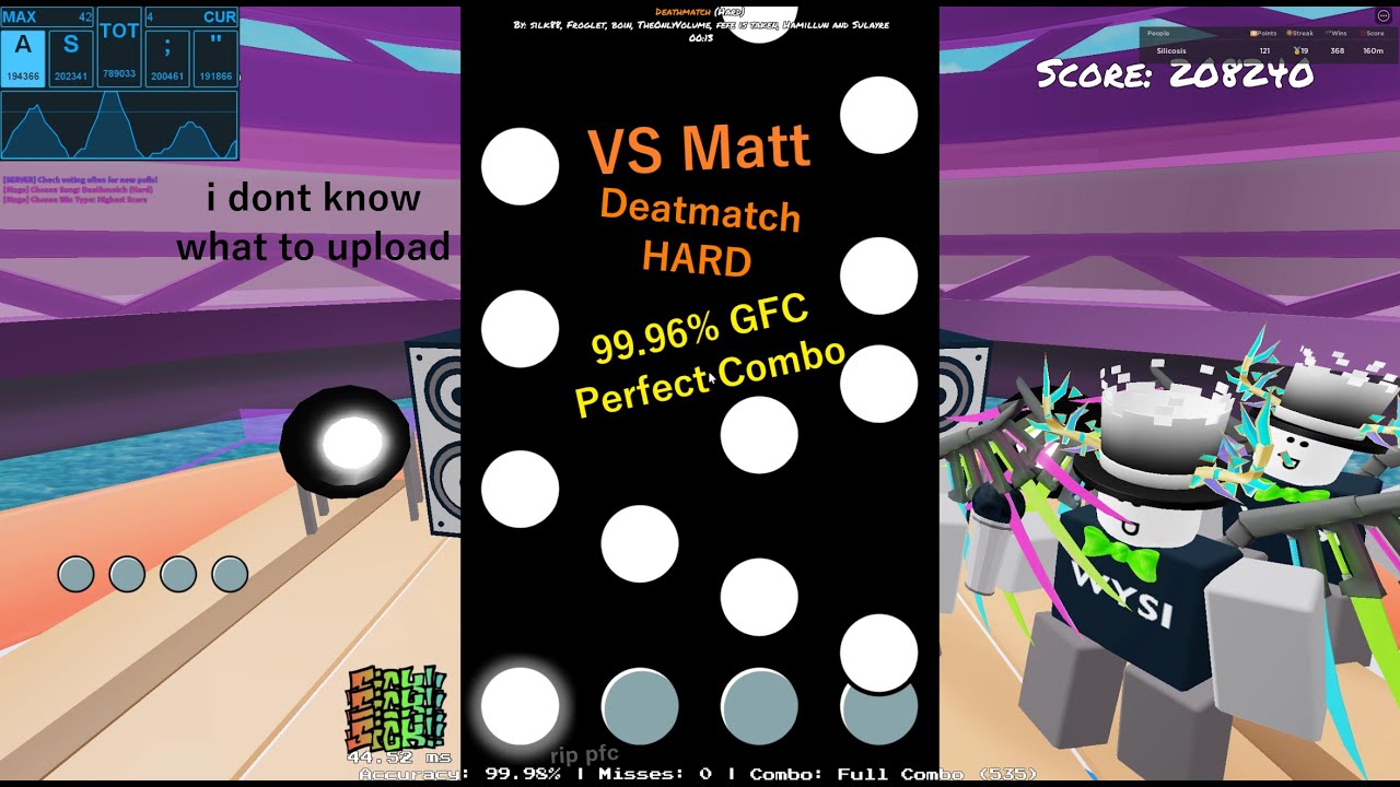 VS Matt WiiK 3 (FANMADE) - Deathmatch Hard 99.96% GFC Perfect Combo!!! | Roblox Funky Friday
