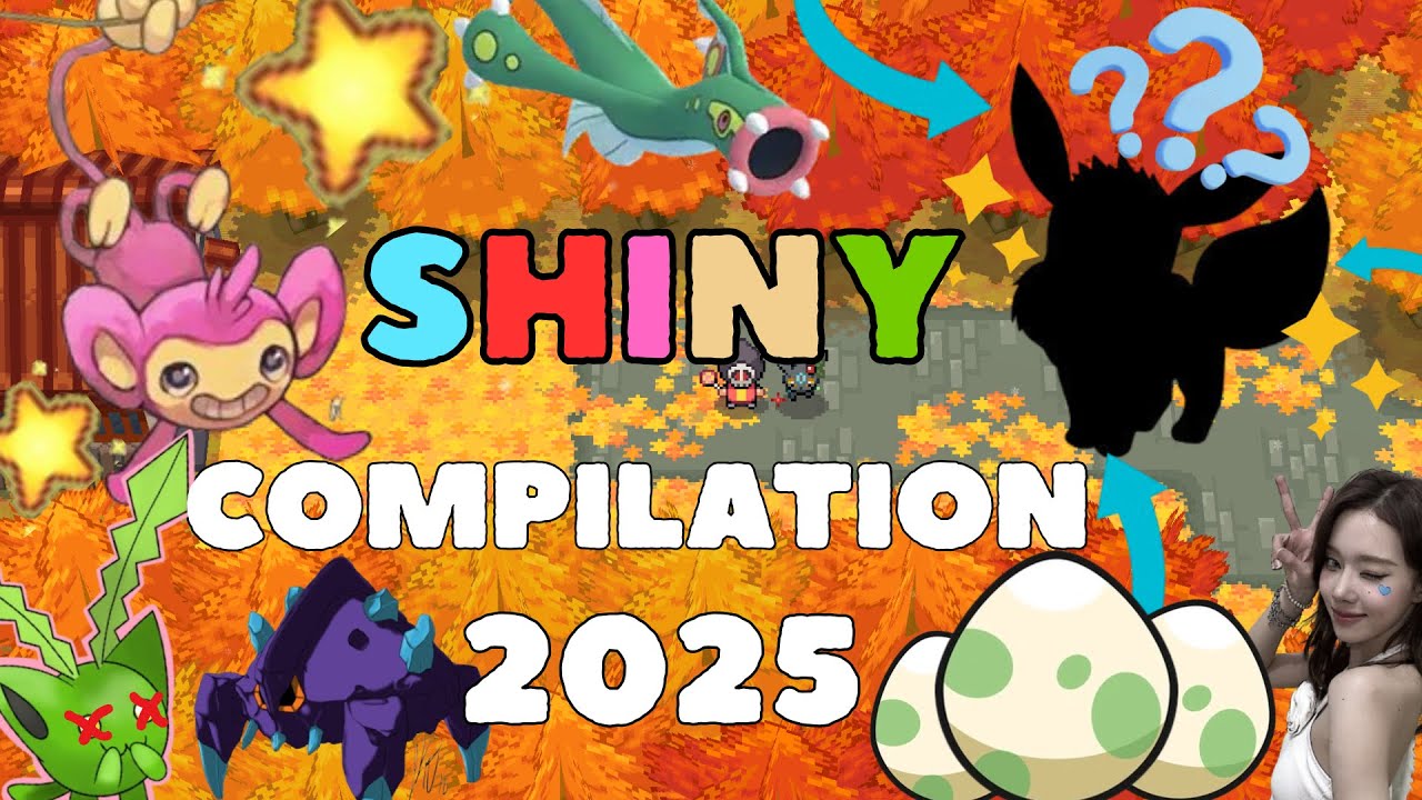 MY SHINY COMPILATION 2025 (33 SHINIES) - PokeMMO