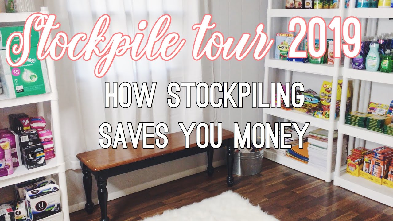 STOCKPILE TOUR 2019 / How Stockpiling Saves You Money / Couponing for Beginners Part 1