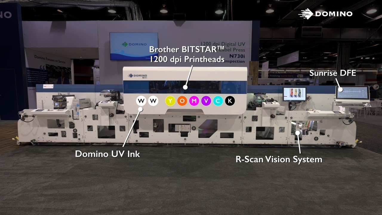 Labelexpo Americas 2024 - Domino N610i & N730i demonstration