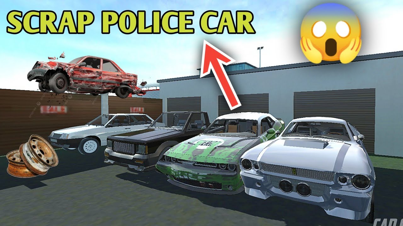 I Found This SCRAP POLICE CAR From This Showroom - Car Simulator 2 Gameplay Update 