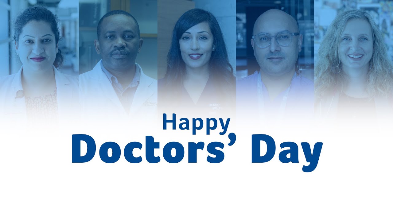 Happy Doctors&rsquo; Day!