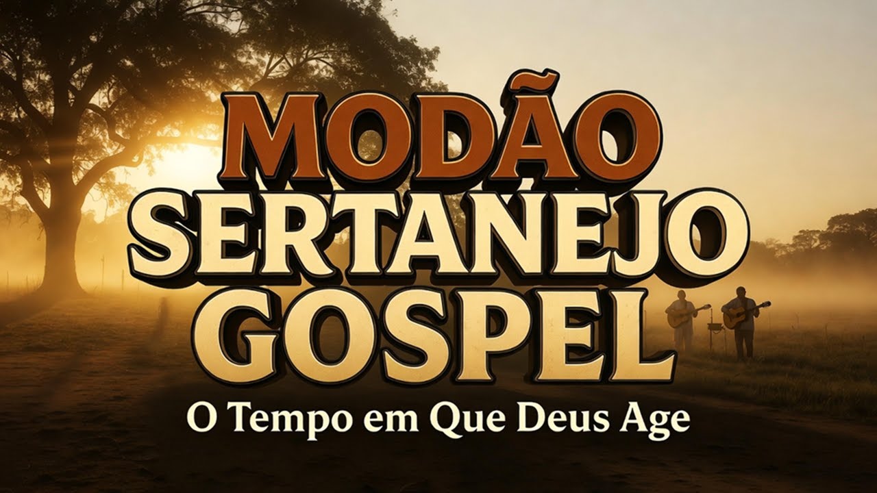 Sertanejo Gospel Modão | Louvores que Acalmam, Curam e Fortalecem a Fé