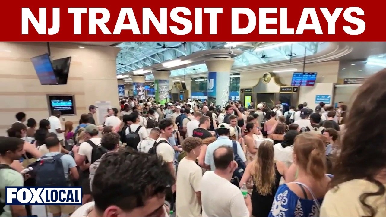 Аномальная жара в Нью-Йорке привела к массовым задержкам на NJ Transit и отключению электричества...