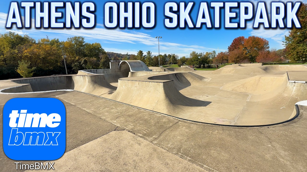 ЛЕГЕНДАРНЫЙ и недавно расширенный тур по скейтпарку Athens Ohio — приложение TimeBMX