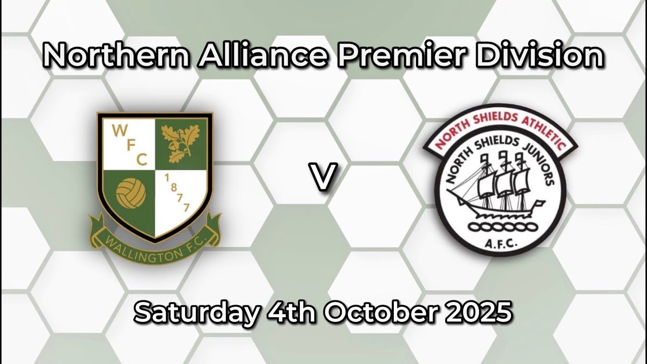 Wallington FC v North Shields Athletic FC 04/10/25