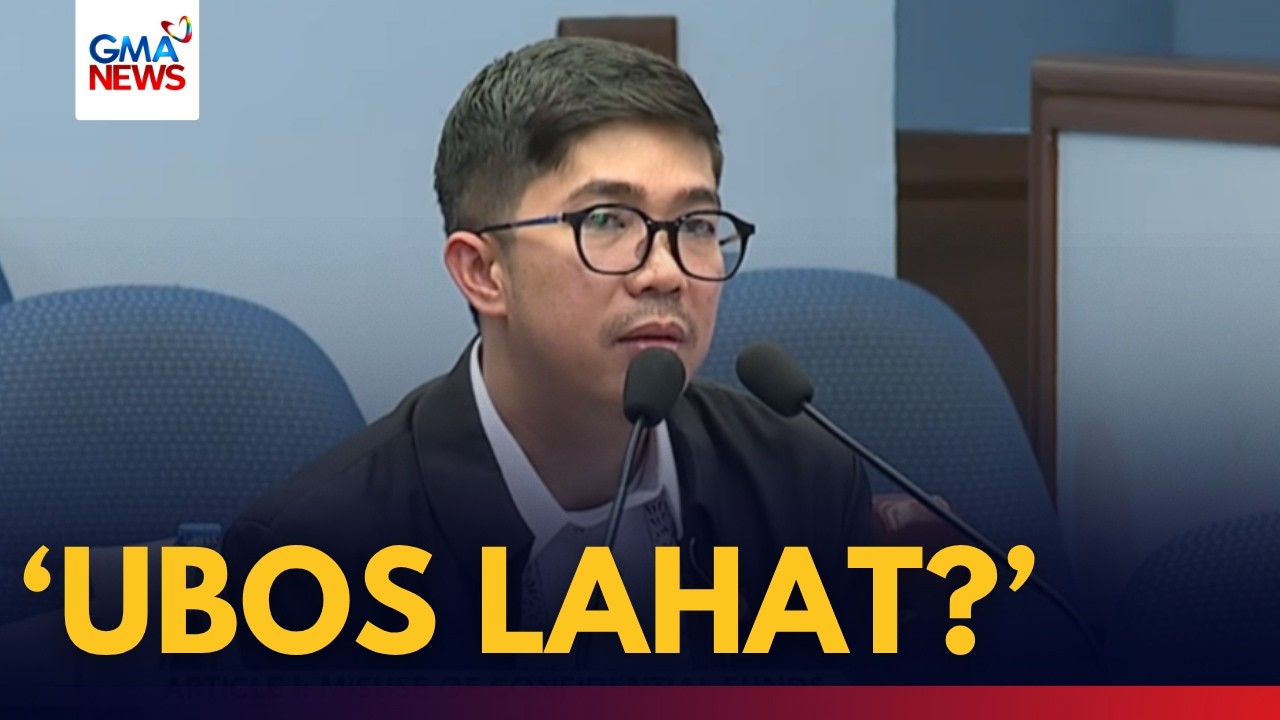 Ubos lahat? Wamil, kinumpirmang inubos ng OVP ang nakalaang confidential funds | GMA News