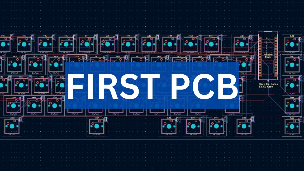 how i designed my first PCB