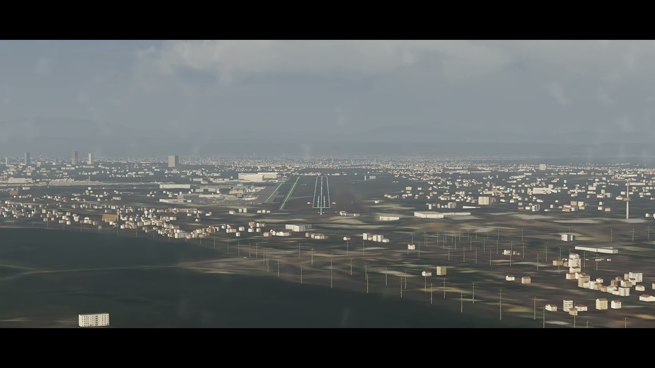 landing at manila