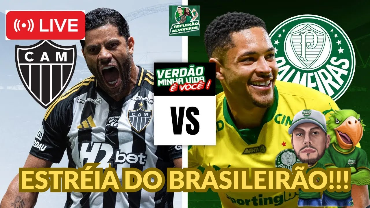 🟢⚪LIVE - ESTREIA DO VERDÃO NO BRASILEIRO | EXPECTATIVAS E DESAFIOS DE 2026