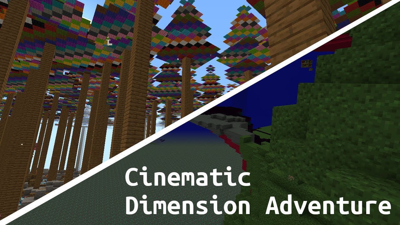 Cinematic Dimension adventure | Minecraft 20w14infinite