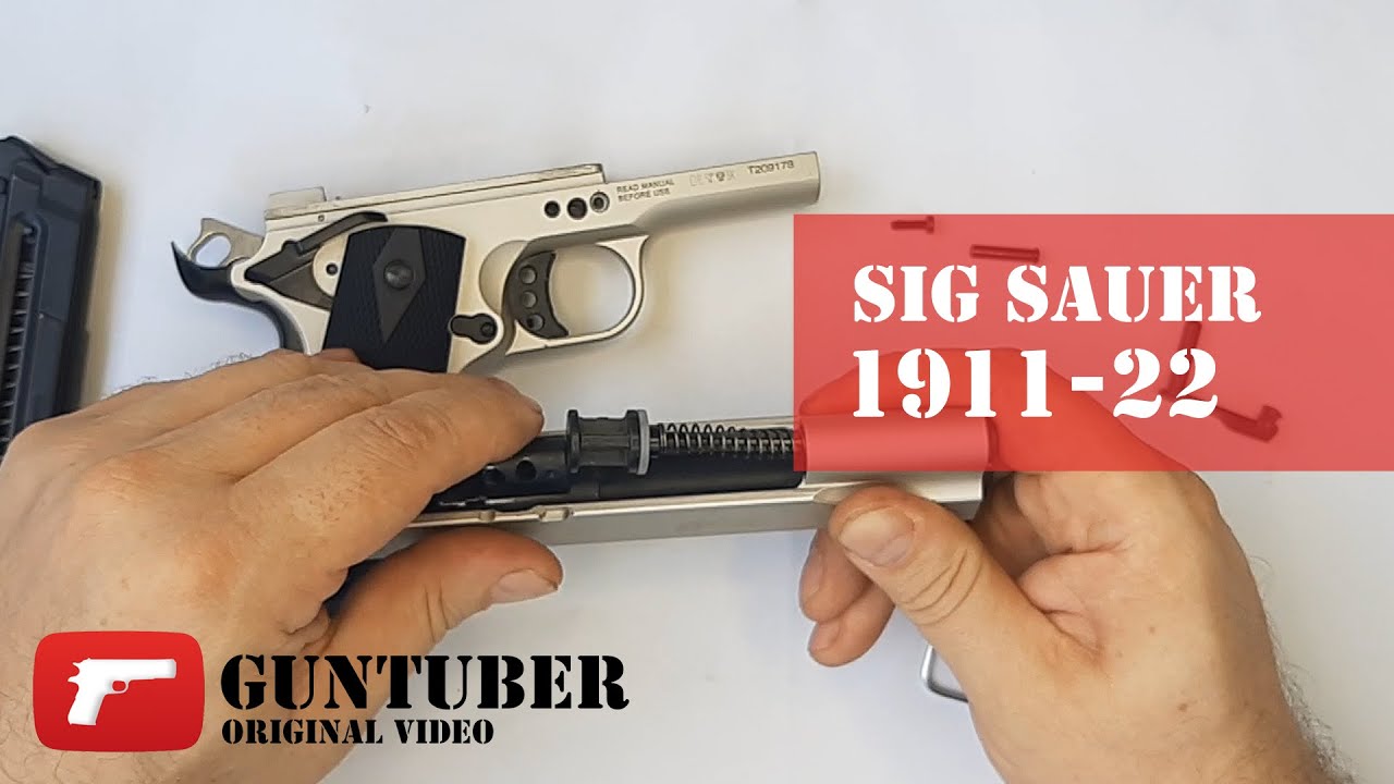 Sig Sauer 1911-22 .22LR - How to Disassembly and Reassembly (Field Strip)