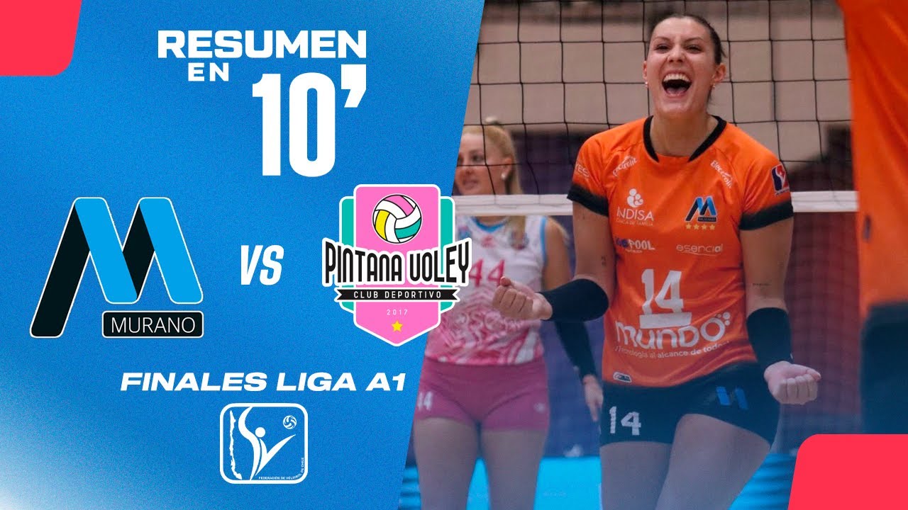 🏐Resumen en 10': Murano vs La Pintana - Final 2 Liga A1 Damas 2025/2026