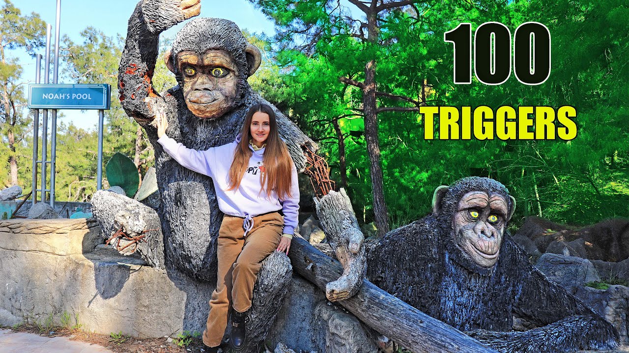 ASMR 100 TRIGGERS in the FOREST for SLEEP | АСМР 100 ТРИГГЕРОВ за 10 минут В ЛЕСУ Ты точно УСНЕШЬ!
