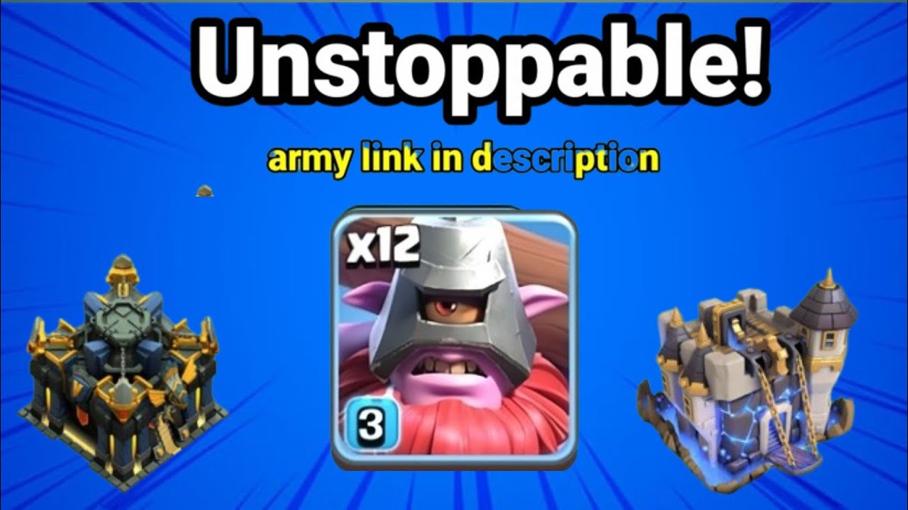 Mass Thrower Easy 3 Star in This Trick!Best Army (Th17 To Th18)base Attack strategy!clash of clans 