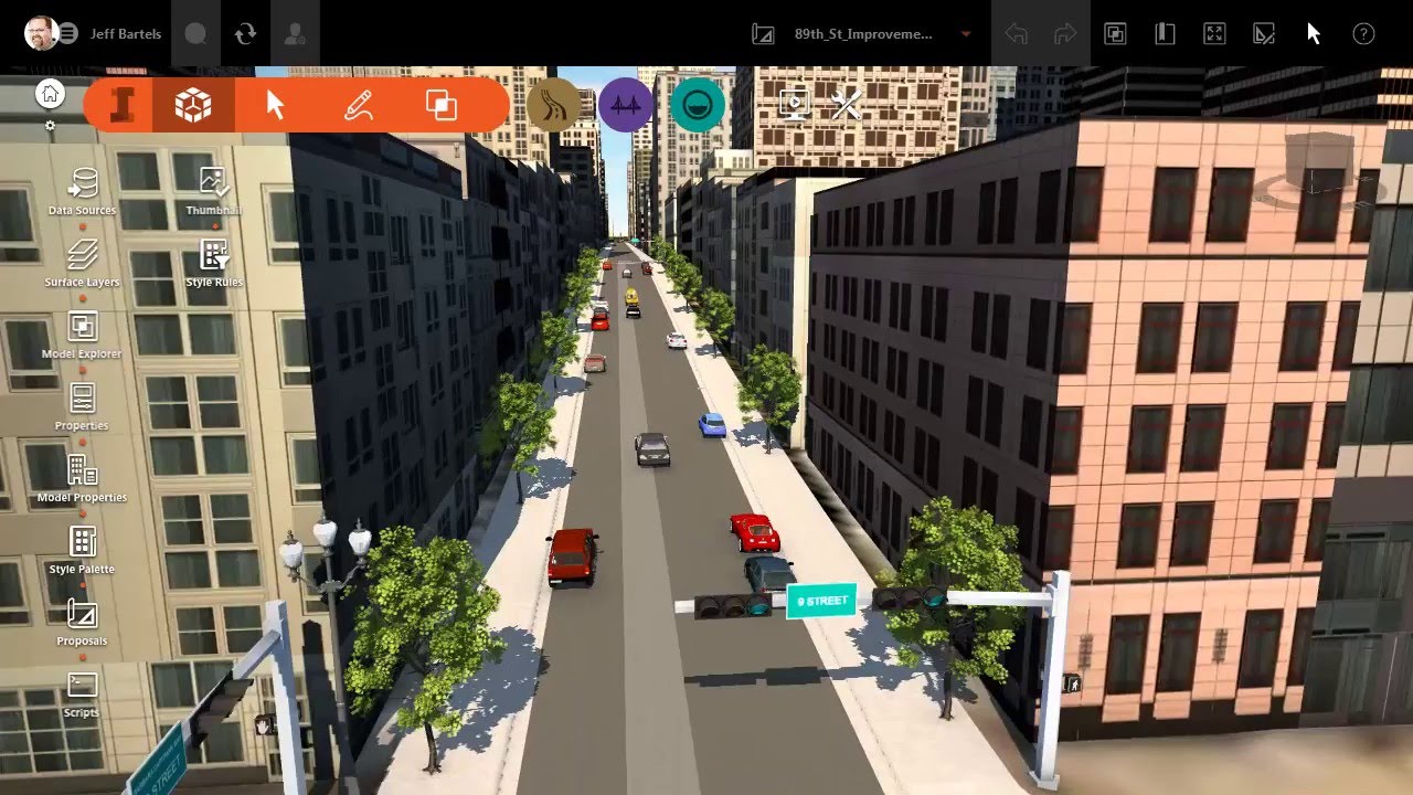 Импорт коридора Civil 3D в InfraWorks