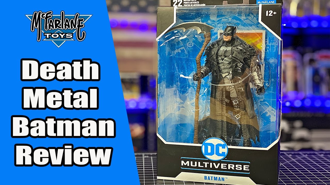 McFarlane Toys  Death Metal Batman Action Figure Review