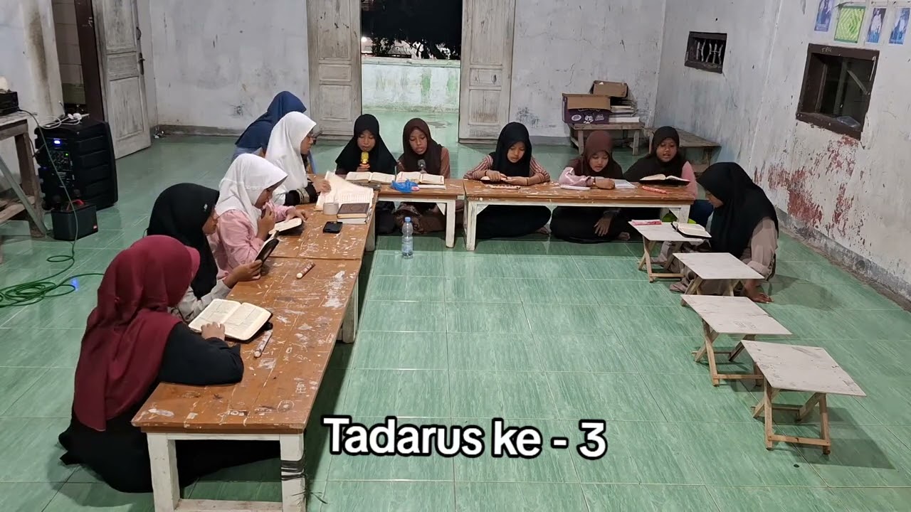 TADARUS KETIGA DI PONDOK PESANTREN RIYADHUL MUTA'ALLIMIN. AHAD MALAM SENIN, 22 FEBRUARI 2026. 5 RMDN