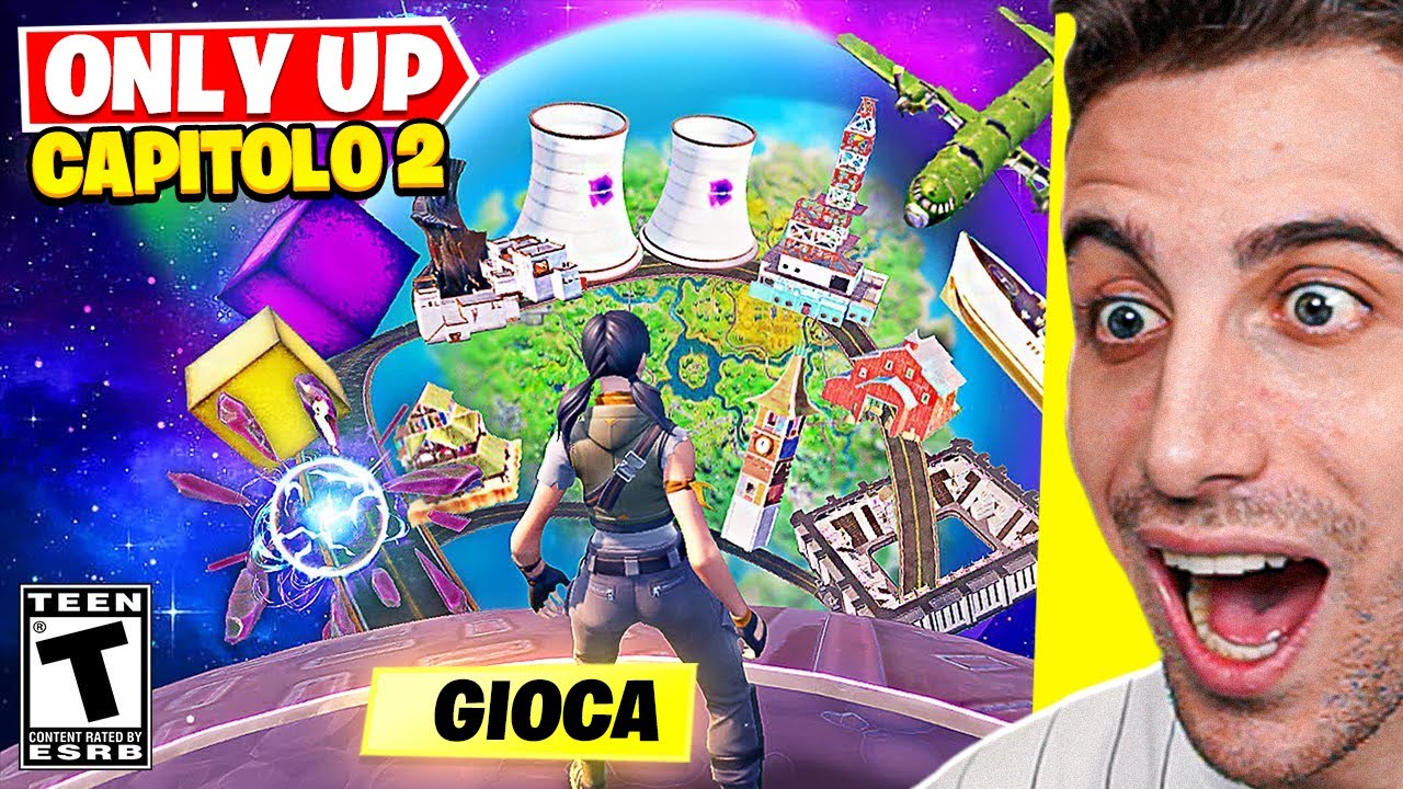 Gioco la MIGLIOR Mappa Only Up su Fortnite? *CAPITOLO 2*