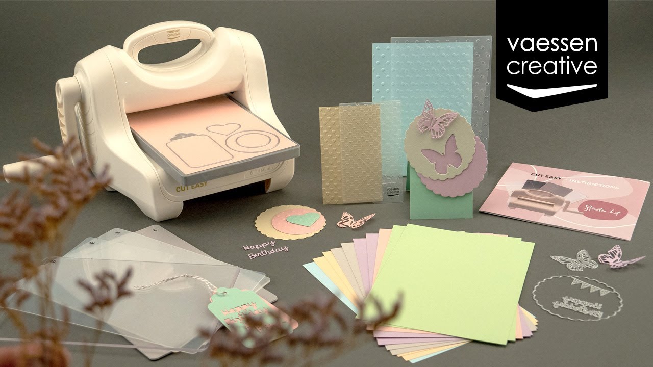 Cut Easy Cutting and Embossing Machine A5 Starter Kit