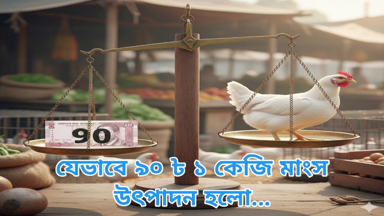 এই পদ্ধতিতে ১ কেজি মাংস উৎপাদনে খরচ হবে 90 টাকা।