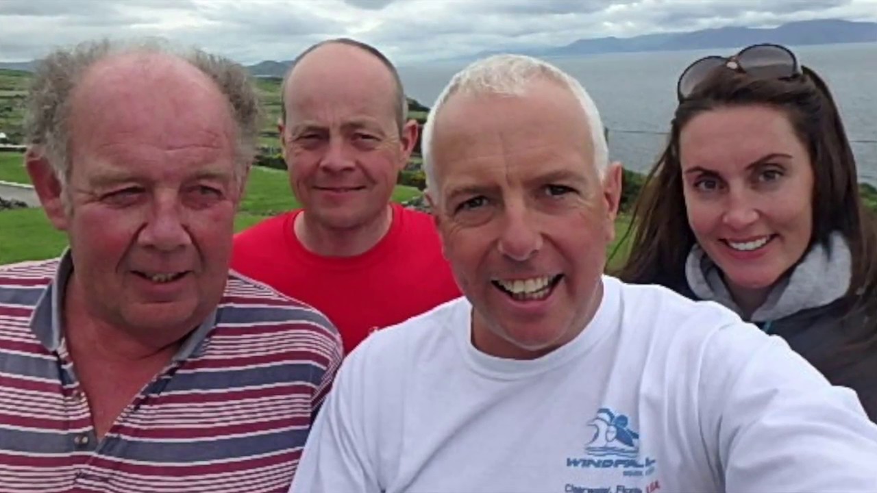 Gordon Adair Swims from Inch Beach to Dingle