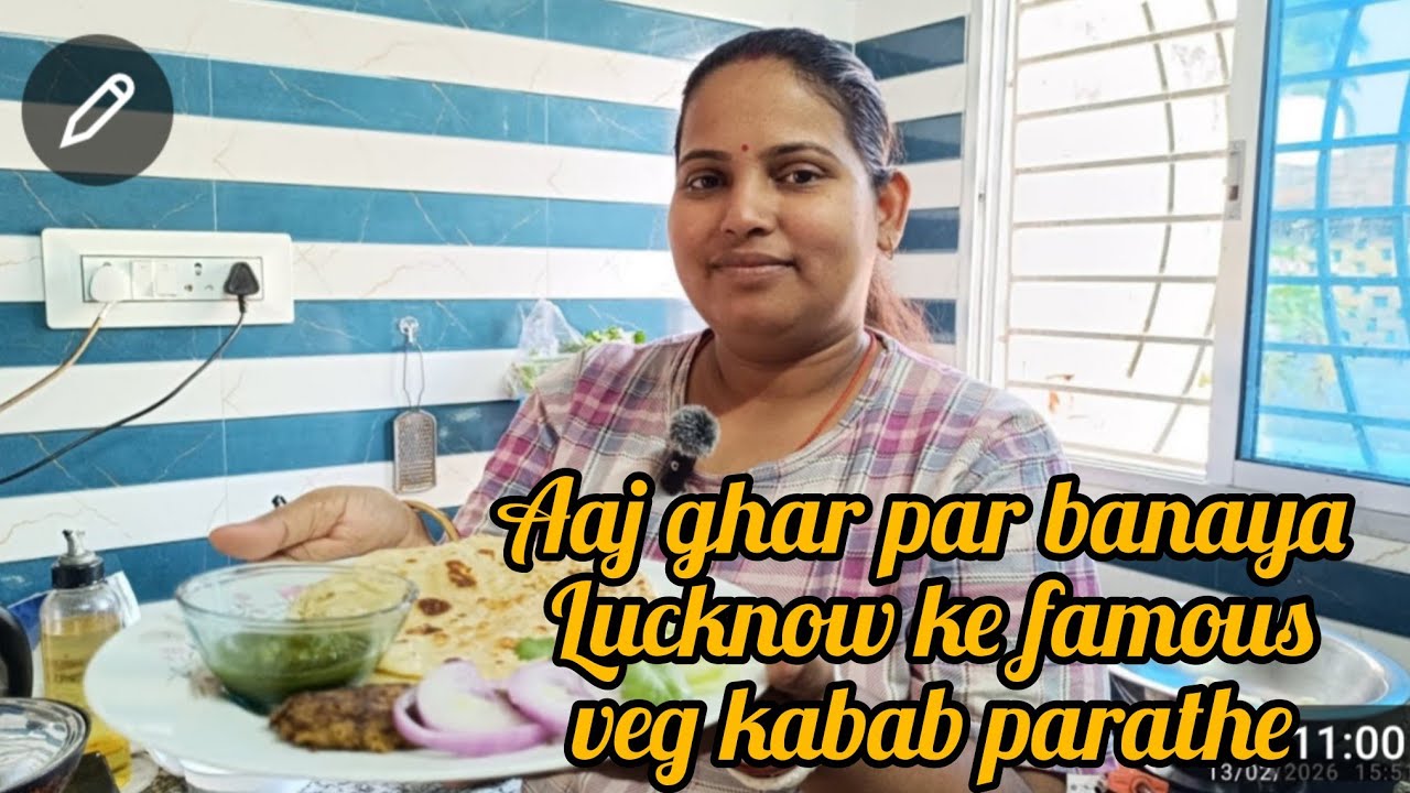 Lucknow ke famous kabab parathe in bengal