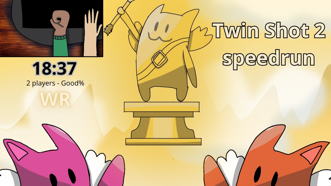 Twin Shot 2 Good% 2 players No cheats in 18:37 - WR